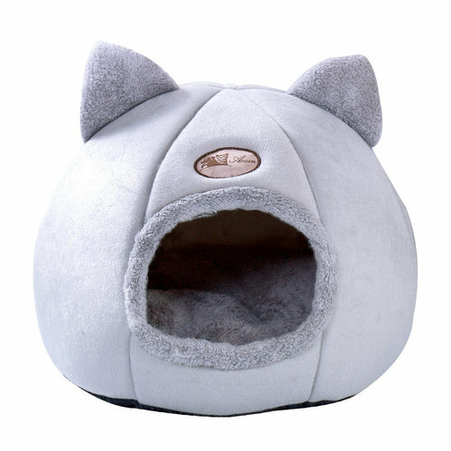 Lit cabane pour animaux 2-en-1 transformable "Lumi"
