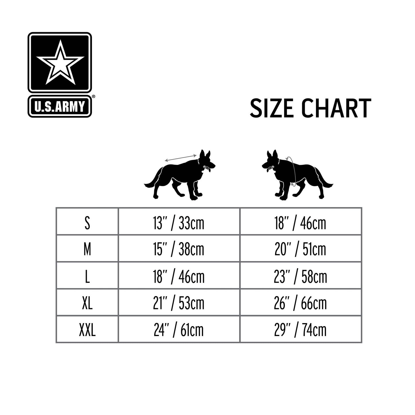 Official US Army® Camo Dog Jacket