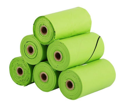 Sacs à déjections canines compostables d'origine végétale "EcoPaws"