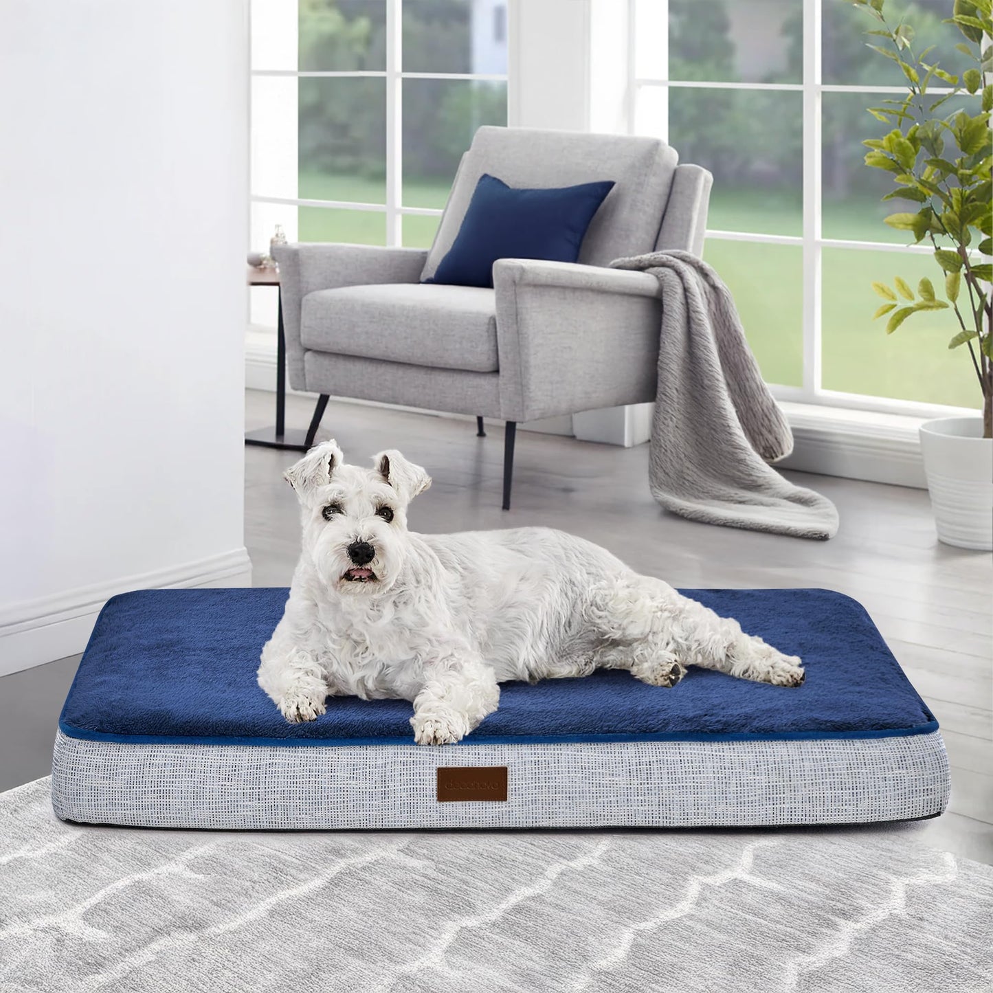 Lit orthopédique apaisant pour animaux de compagnie « CalmCalm »