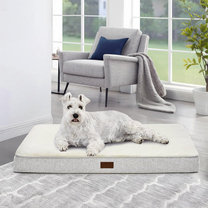 Lit orthopédique apaisant pour animaux de compagnie « CalmCalm »