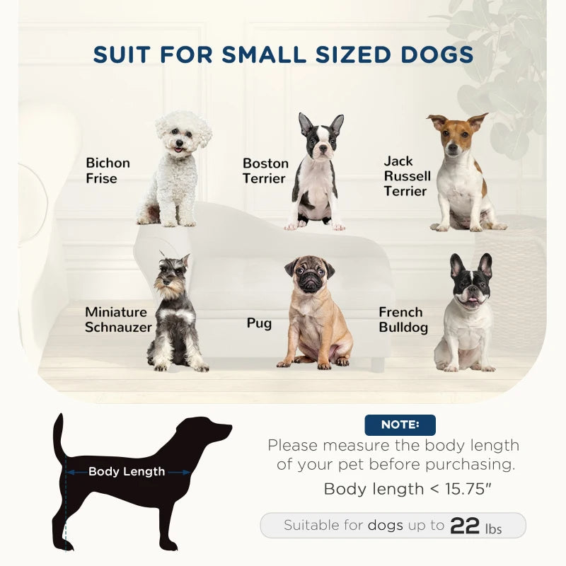 Canapé pour animaux de compagnie "Linge de Luxe" avec rangement dissimulé
