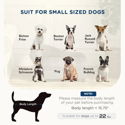 Canapé pour animaux de compagnie "Linge de Luxe" avec rangement dissimulé