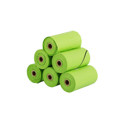 Sacs à déjections canines compostables d'origine végétale "EcoPaws"