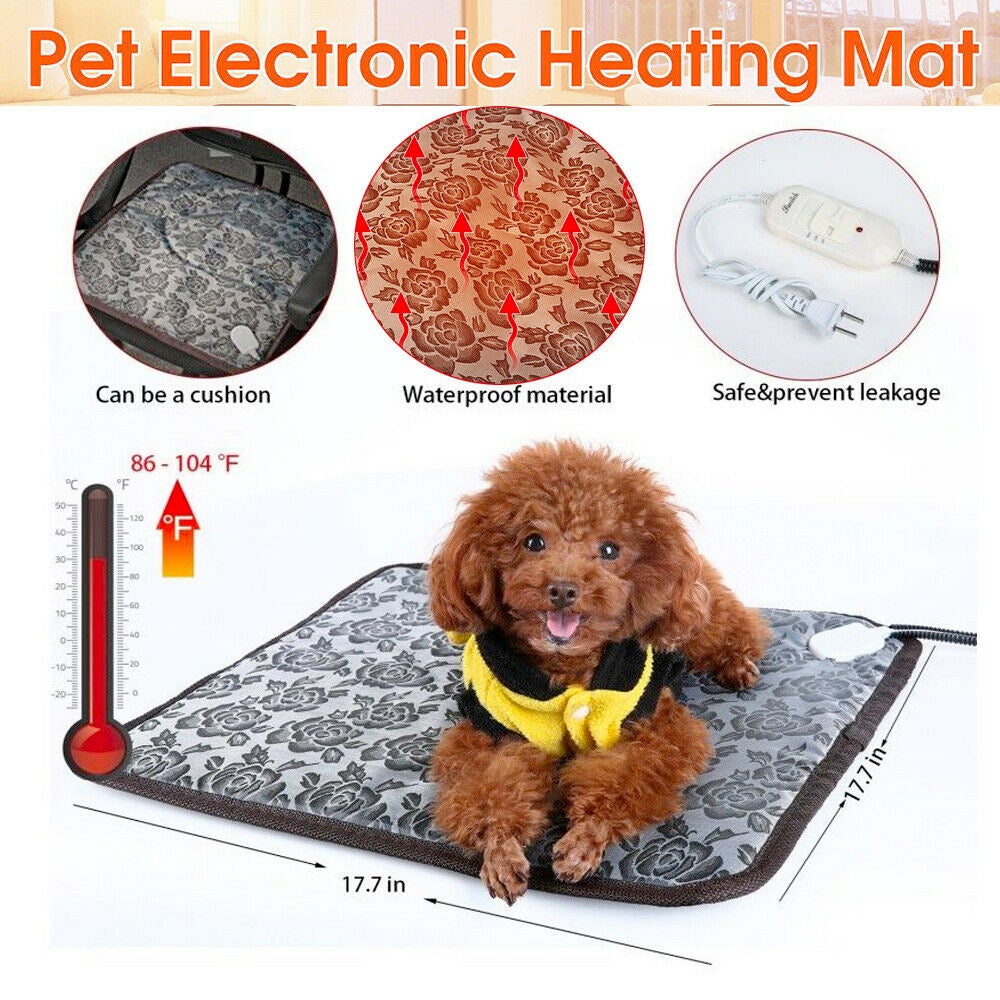 Tapis auto-chauffant imperméable pour animaux de compagnie "ThermaSnug"