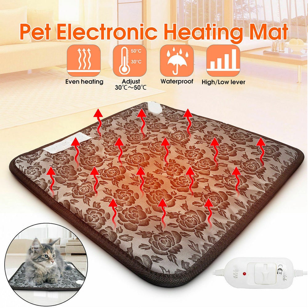 Tapis auto-chauffant imperméable pour animaux de compagnie "ThermaSnug"