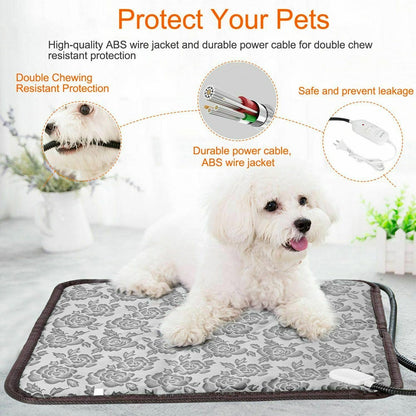 Tapis auto-chauffant imperméable pour animaux de compagnie "ThermaSnug"