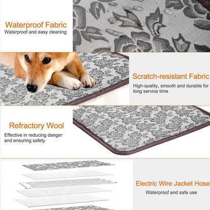 Tapis auto-chauffant imperméable pour animaux de compagnie "ThermaSnug"