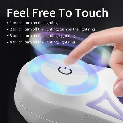 Laisse pour chien rétractable 2 en 1 LED et RVB « Spectrum »