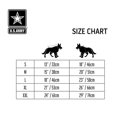 Veste camouflée officielle pour chien US Army®