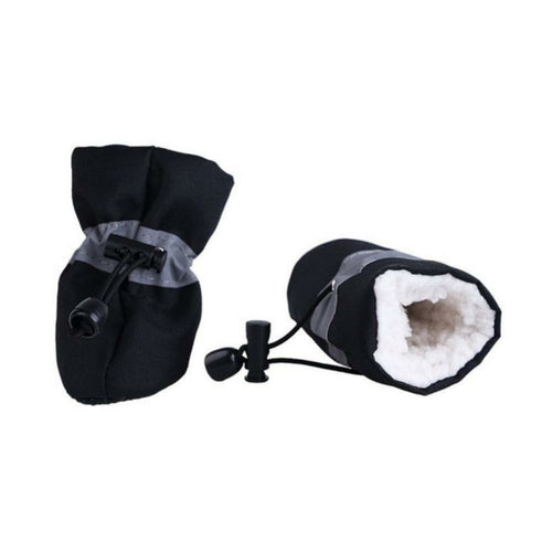 Chaussures d'hiver chaudes antidérapantes "Cozy Paws" pour chien