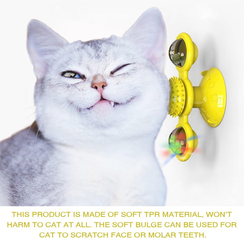 Jouet pour chat interactif "Tournoyer&Briller"