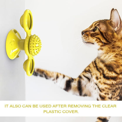 Jouet pour chat interactif "Tournoyer&Briller"